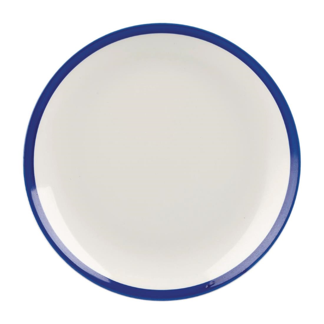 Churchill Retro Blue Coupe Plates 165mm (12 Pack)