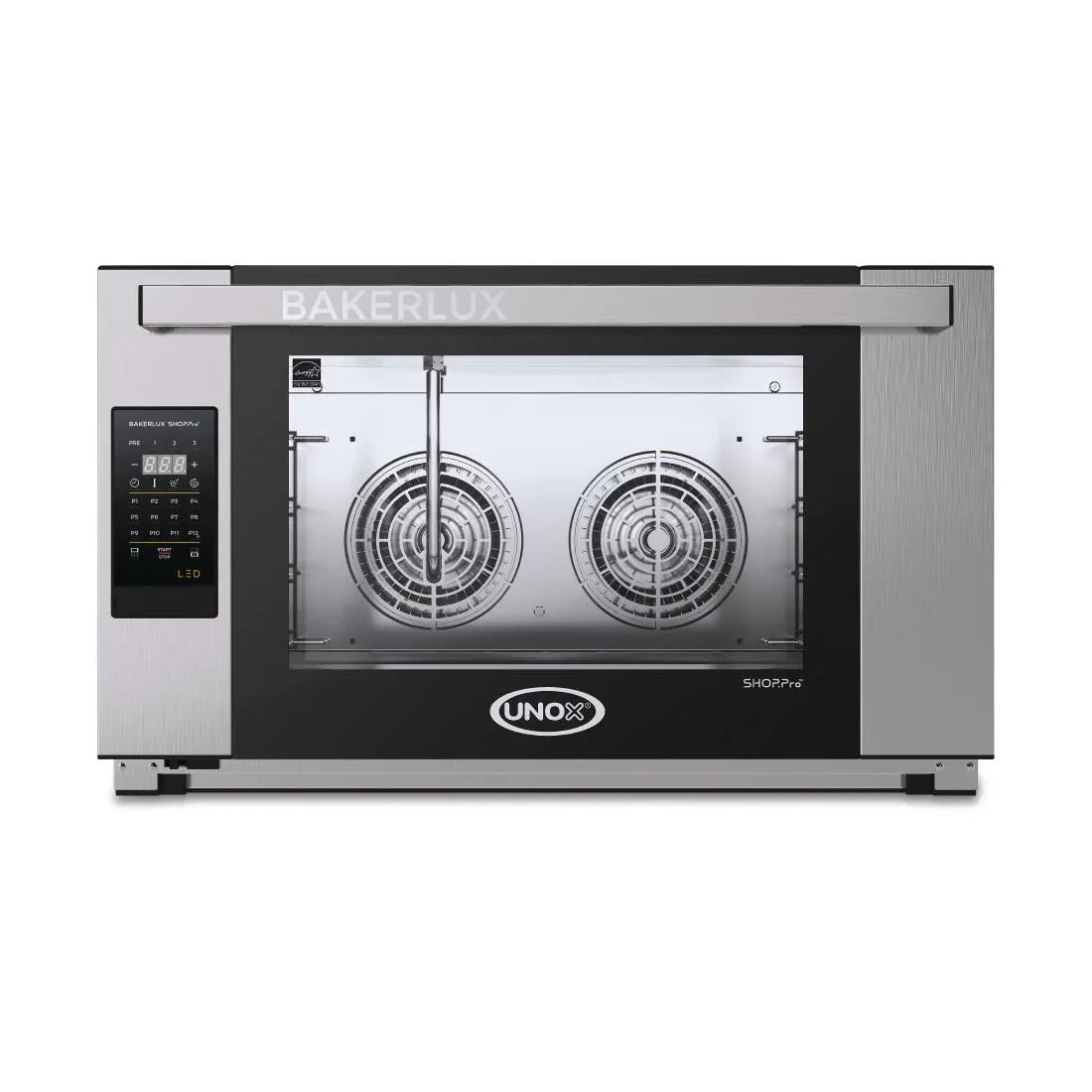 DW080 Unox Bakerlux SHOP Pro Rossella LED 4 Grid Convection Oven - JD Catering Equipment Solutions Ltd