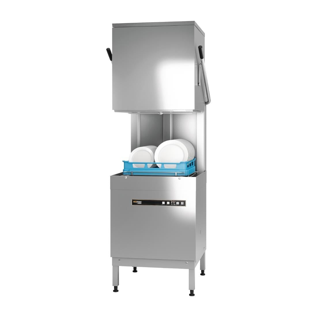 DW256-MO Hobart Ecomax Pass Through Dishwasher H604