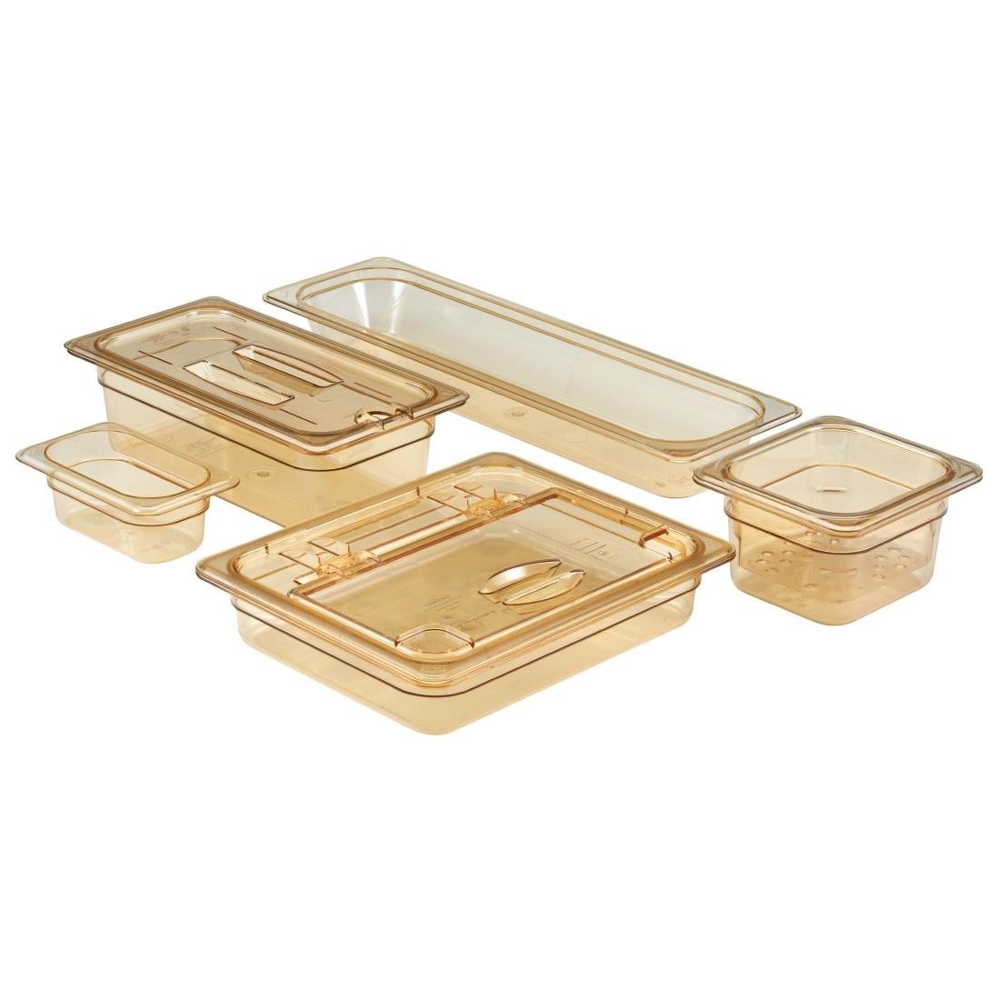 HR266 Cambro High Heat Polycarbonate 1/6 Gastronorm 150mm