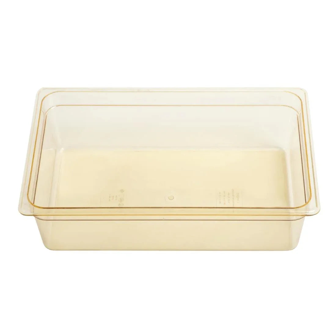HR253 Cambro High Heat Polycarbonate 1/1 Gastronorm Tray 150mm