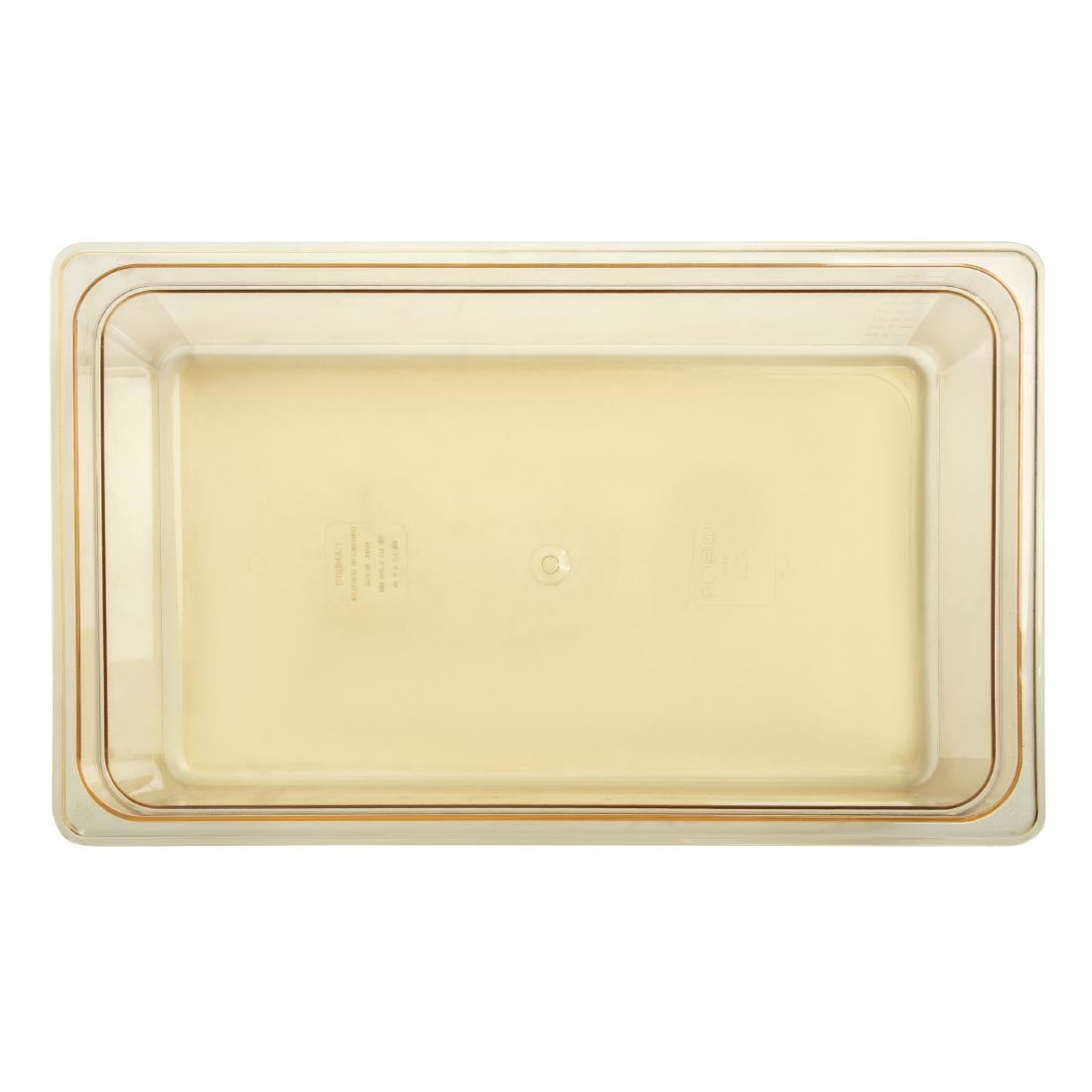 HR253 Cambro High Heat Polycarbonate 1/1 Gastronorm Tray 150mm