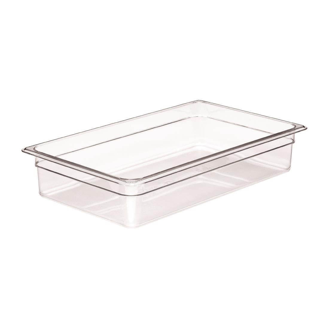 Cambro Camview BPA Free Gastronorm Food Tray GN 1/2 100mm