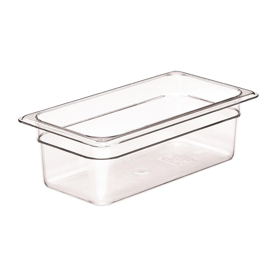 Cambro Camview BPA Free Gastronorm Food Tray GN 1/3 100mm