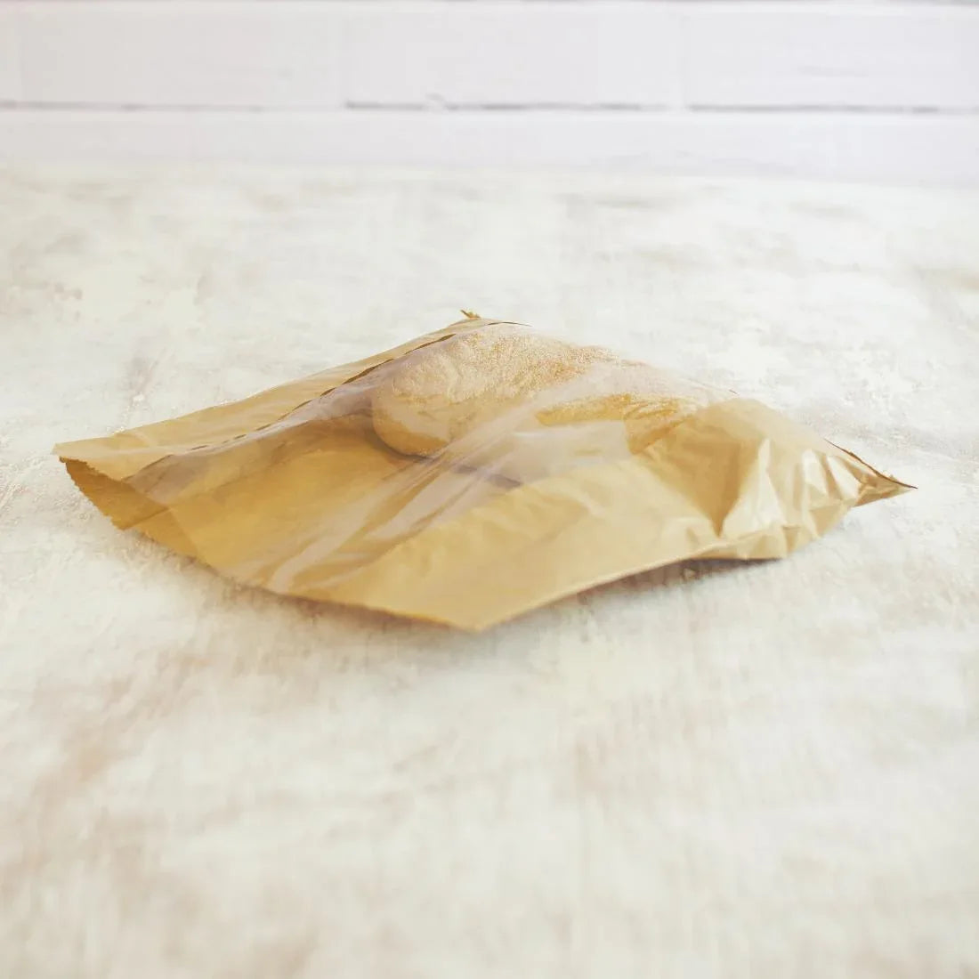 DW638 Vegware Compostable Kraft Sandwich Bags With PLA Window Large (Pack of 1000) - JD Catering Equipment Solutions Ltd