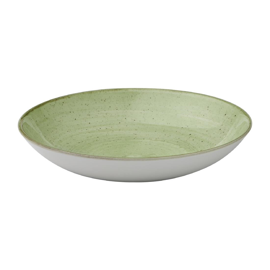 DX009 Churchill Stonecast Sage Green Coupe Bowl 248mm (Pack of 12)