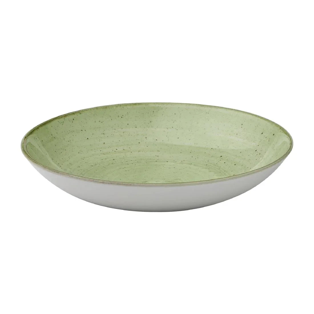 DX009 Churchill Stonecast Sage Green Coupe Bowl 248mm (Pack of 12) - JD Catering Equipment Solutions Ltd