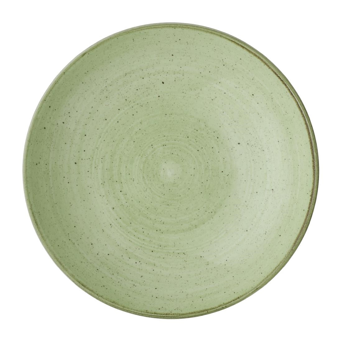DX009 Churchill Stonecast Sage Green Coupe Bowl 248mm (Pack of 12)