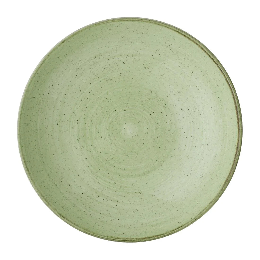 DX009 Churchill Stonecast Sage Green Coupe Bowl 248mm (Pack of 12) - JD Catering Equipment Solutions Ltd
