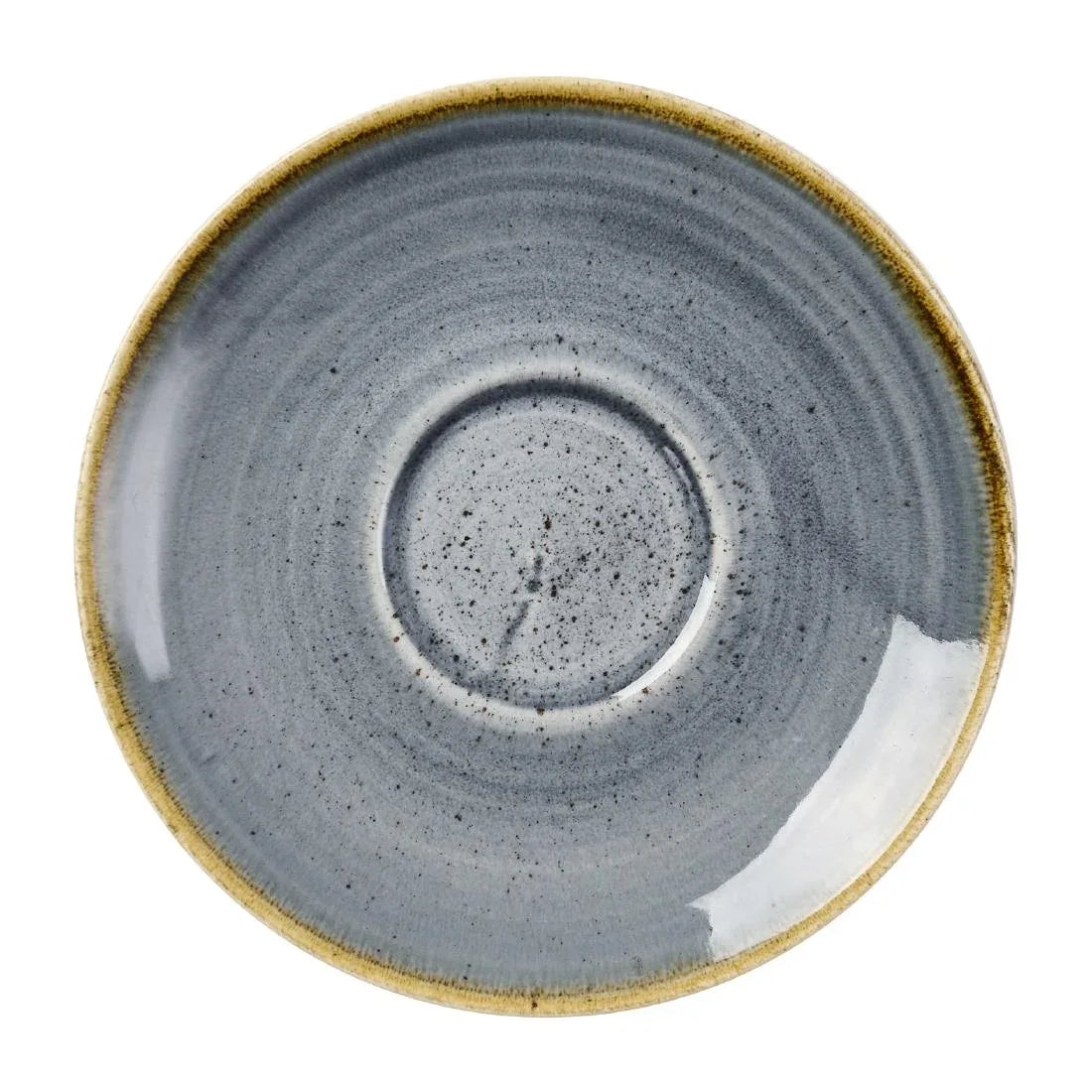 DX050 Churchill Stonecast Blueberry Saucer 156mm (Pack of 12) - JD Catering Equipment Solutions Ltd