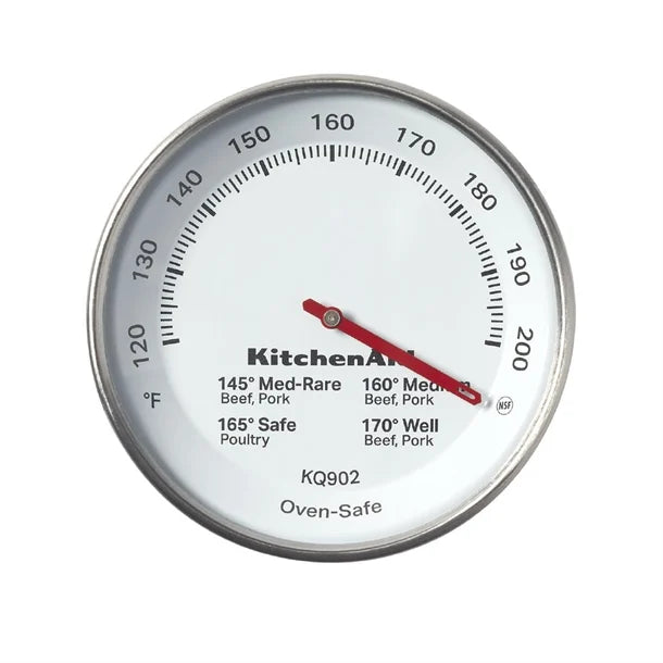 DX292 KitchenAid Global Leave-in Dial Meat Thermometer Stainless Steel
