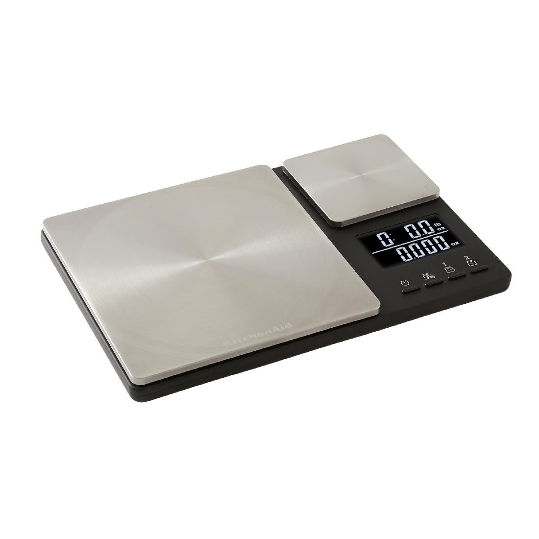 DX299 KitchenAid Global Dual Platform Stainless Steel Kitchen Scales Black