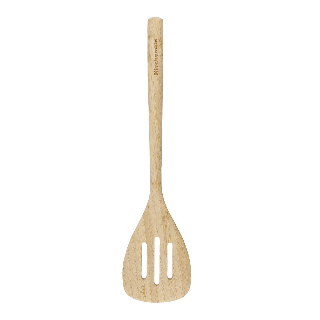 DX321 KitchenAid Slotted Turner Bamboo 326mm