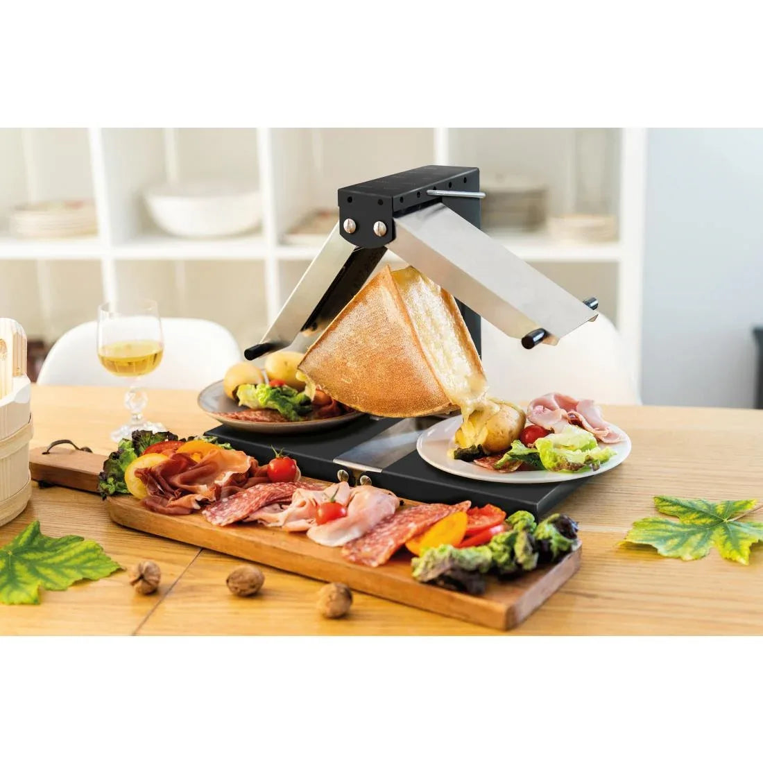 DX388 Louis Tellier Breziere Raclette Cheese Melter Black