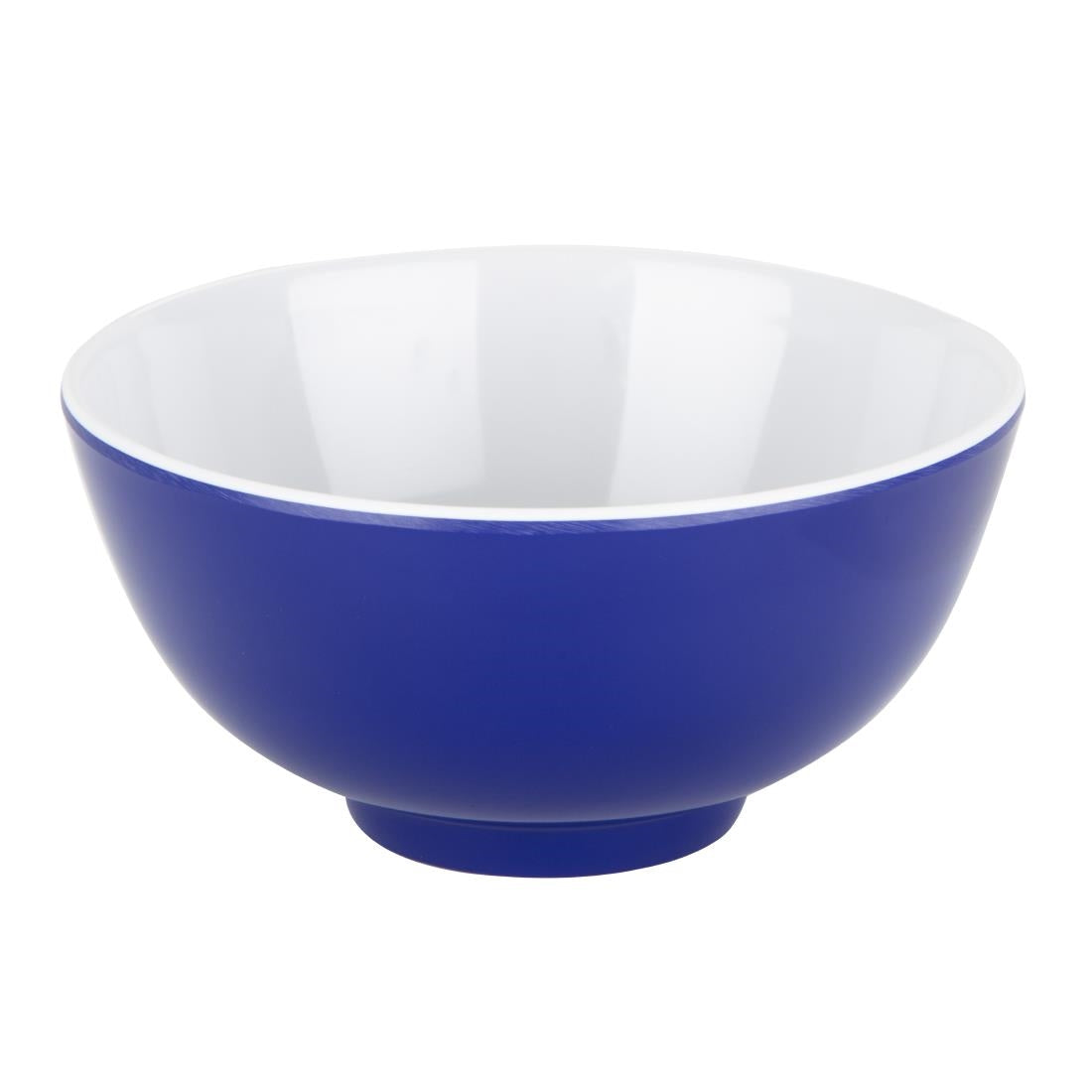DX438 Olympia Kristallon Gala Melamine Bowls Blue 125mm (Pack of 6)