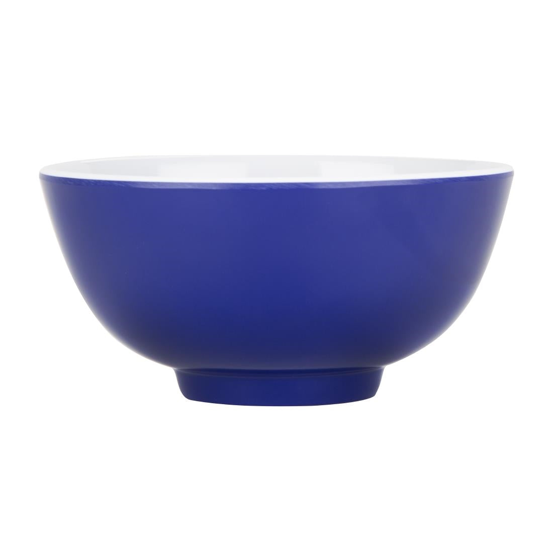DX438 Olympia Kristallon Gala Melamine Bowls Blue 125mm (Pack of 6)