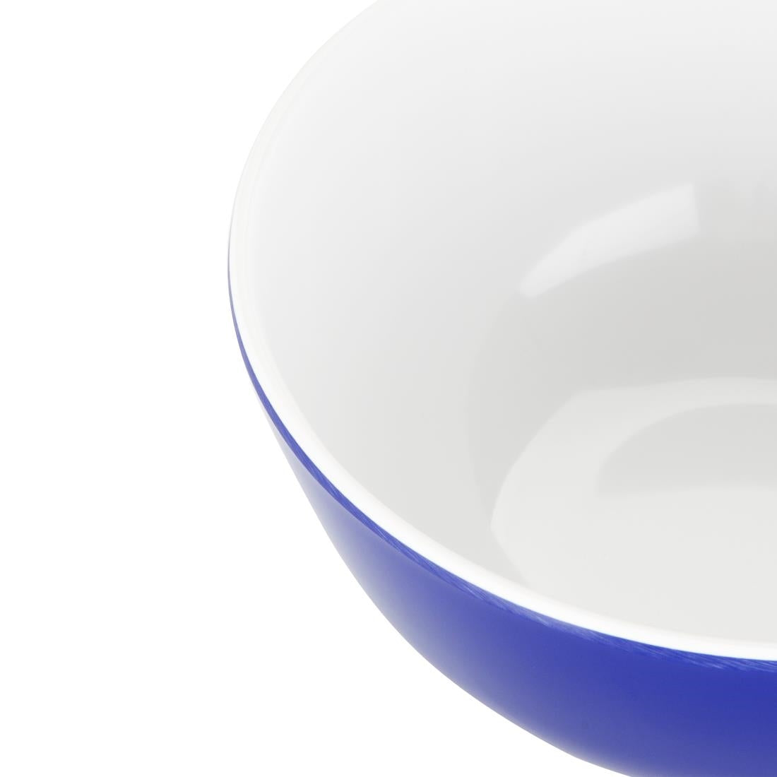 DX438 Olympia Kristallon Gala Melamine Bowls Blue 125mm (Pack of 6)