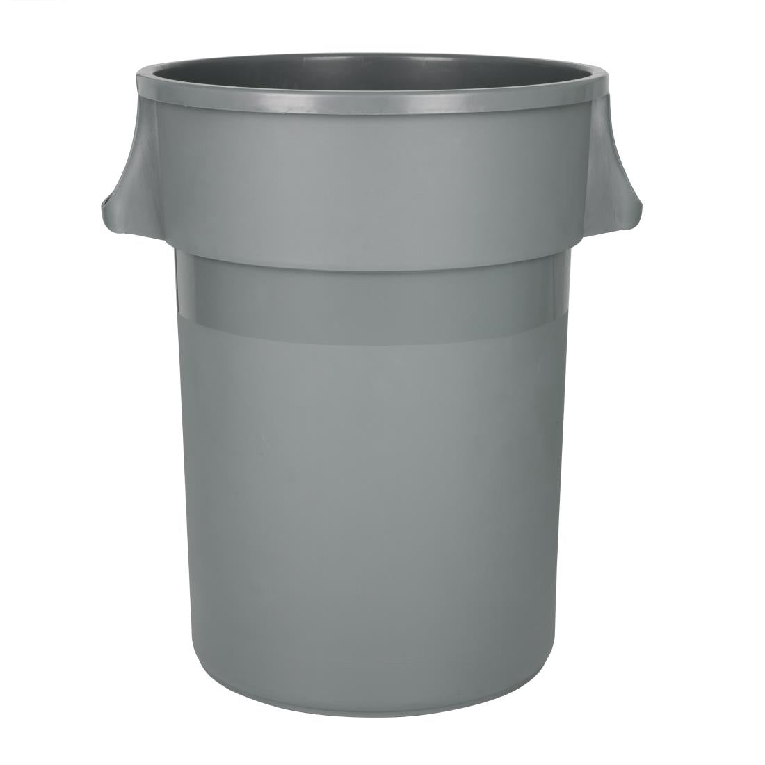 DX498 Jantex Heavy-Duty Round Bin Grey 160Ltr