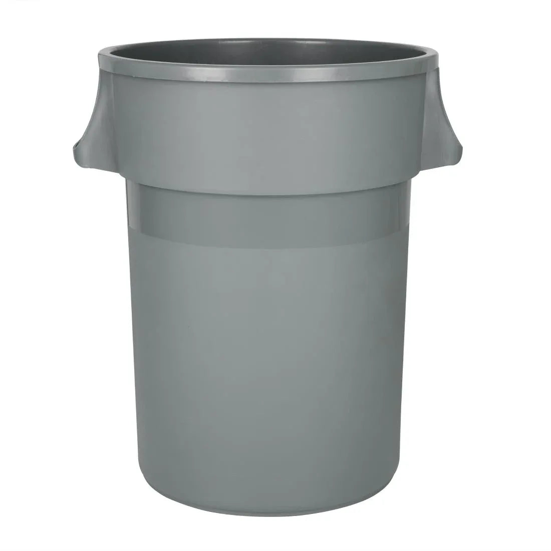 DX498 Jantex Heavy-Duty Round Bin Grey 160Ltr