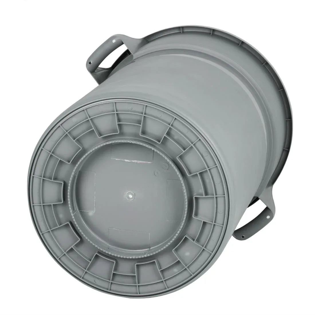 DX498 Jantex Heavy-Duty Round Bin Grey 160Ltr