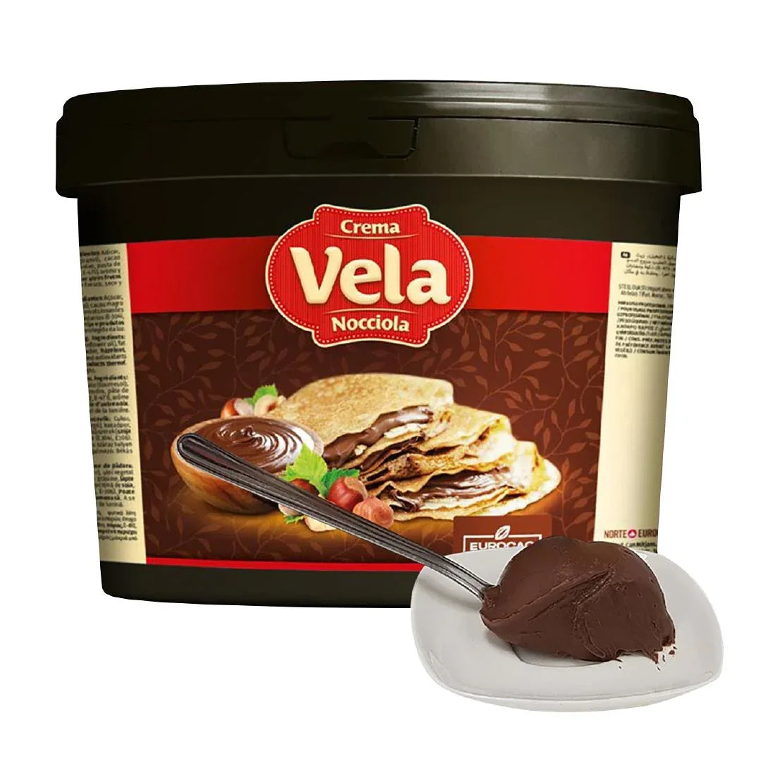 DX517 Vela Milk Chocolate Hazelnut Spread (6kg)