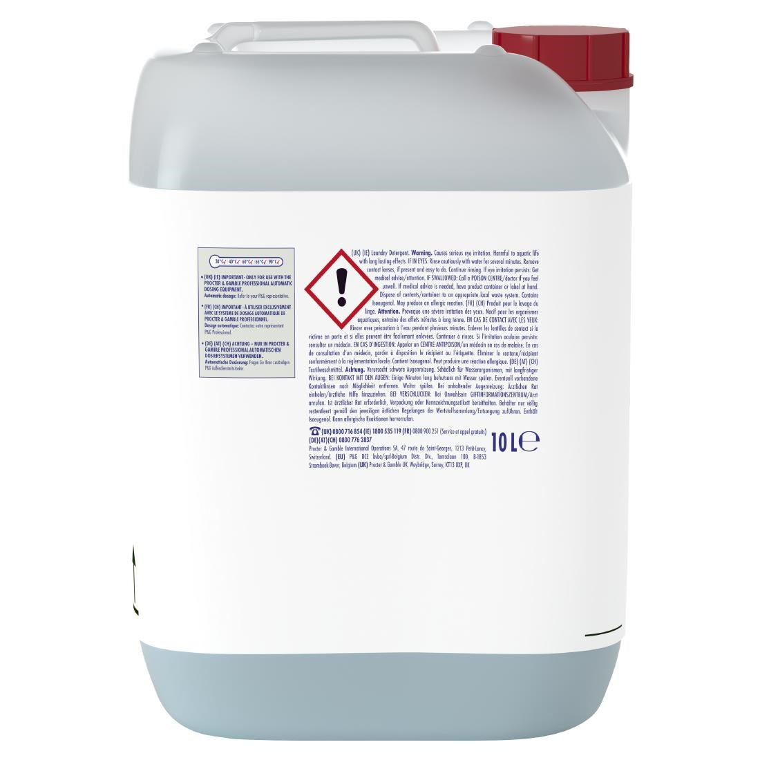 DX542 Ariel Professional S1 Actilift Laundry Detergent 10Ltr