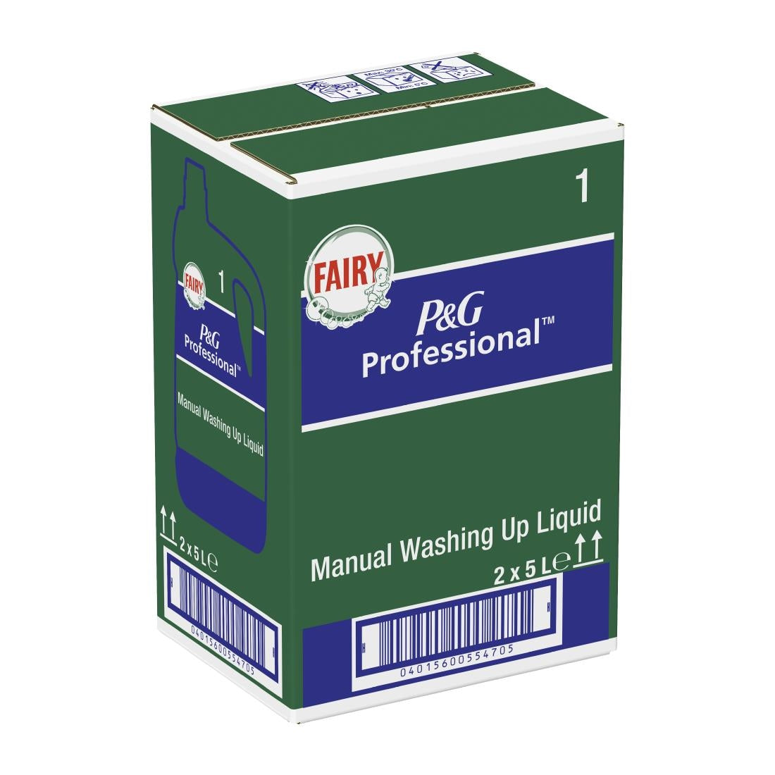 DX554 Fairy Professional D1 Hand Dishwash Liquid Original 5Ltr (Pack of 2)