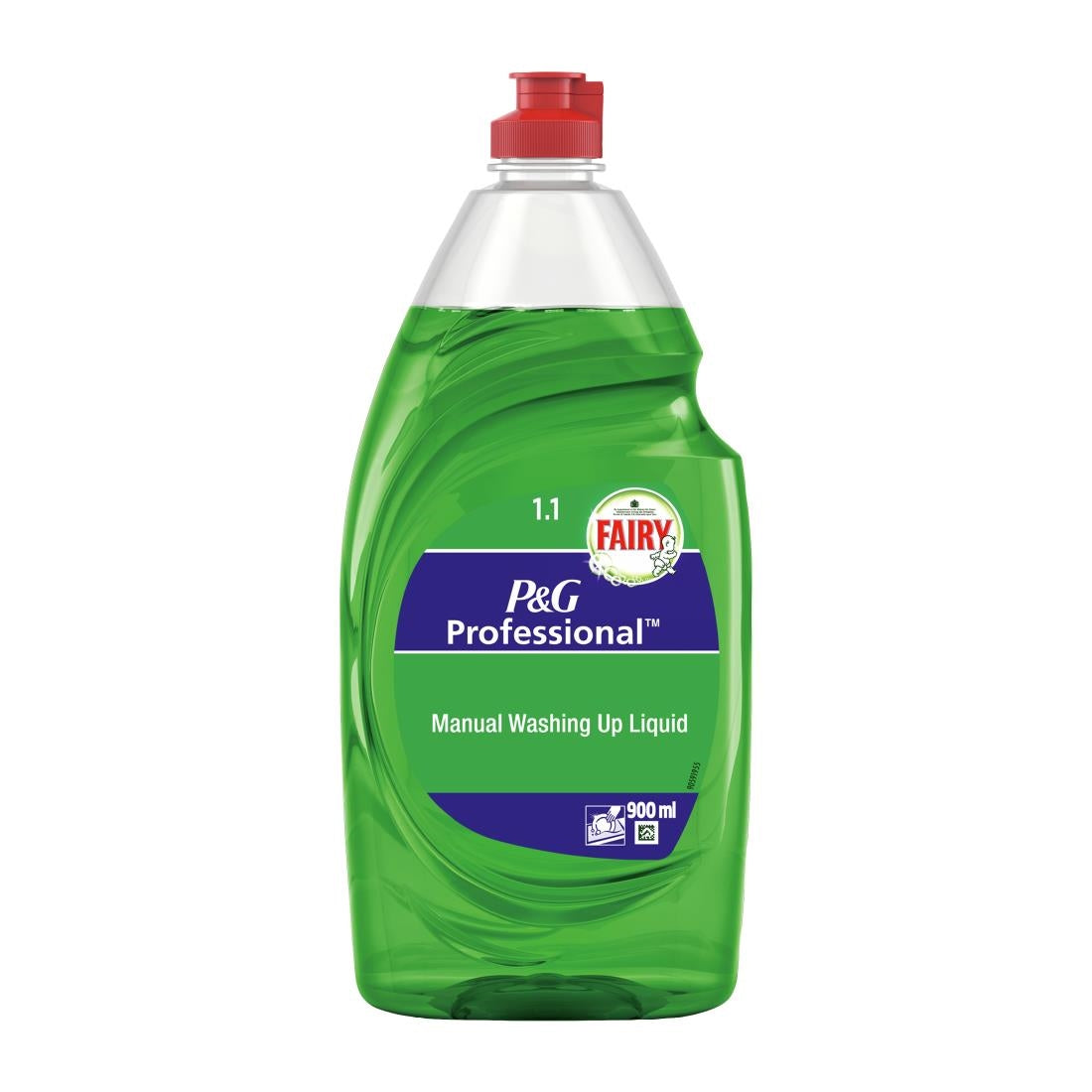 DX558 Fairy Professional 1.1 Washing Up Liquid Original 900ml (Pack of 6)