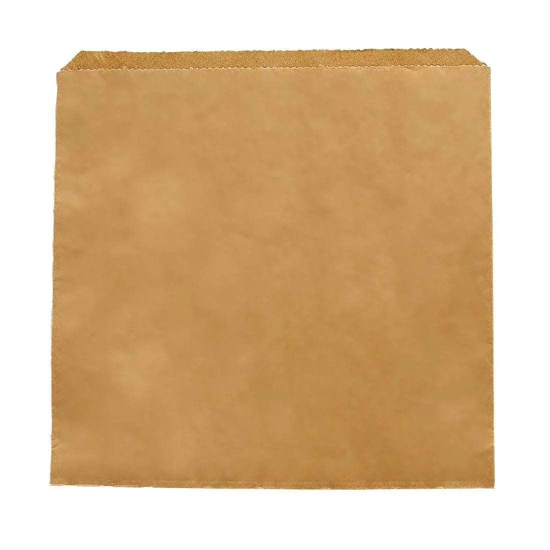 DX574 Vegware Compostable Paper Sandwich Bags Kraft - 10x10" (Pack of 1000) - JD Catering Equipment Solutions Ltd