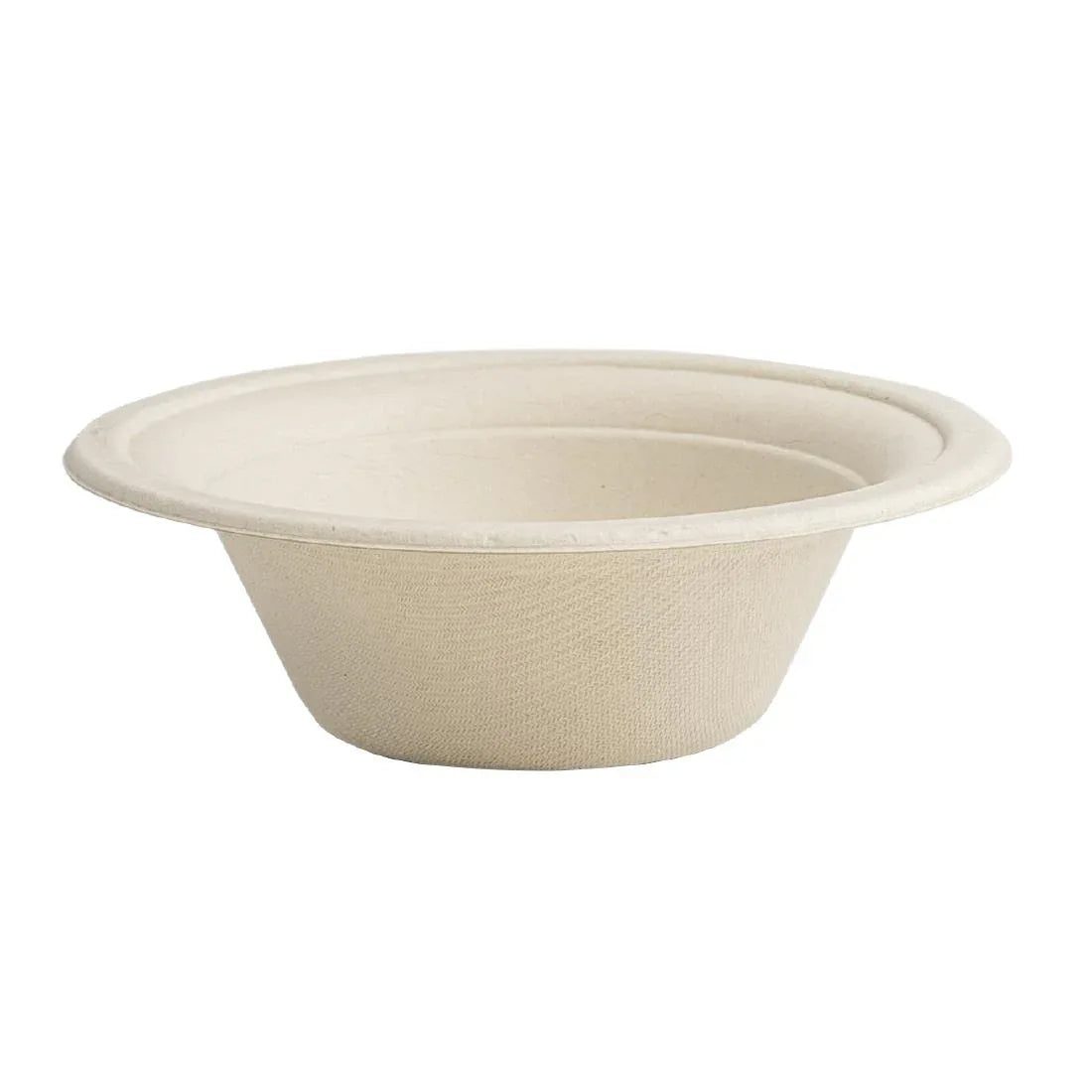 DX581 Vegware Compostable Nourish Moulded Fibre Bowl Natural 12oz/340ml (Pack of 500) - JD Catering Equipment Solutions Ltd