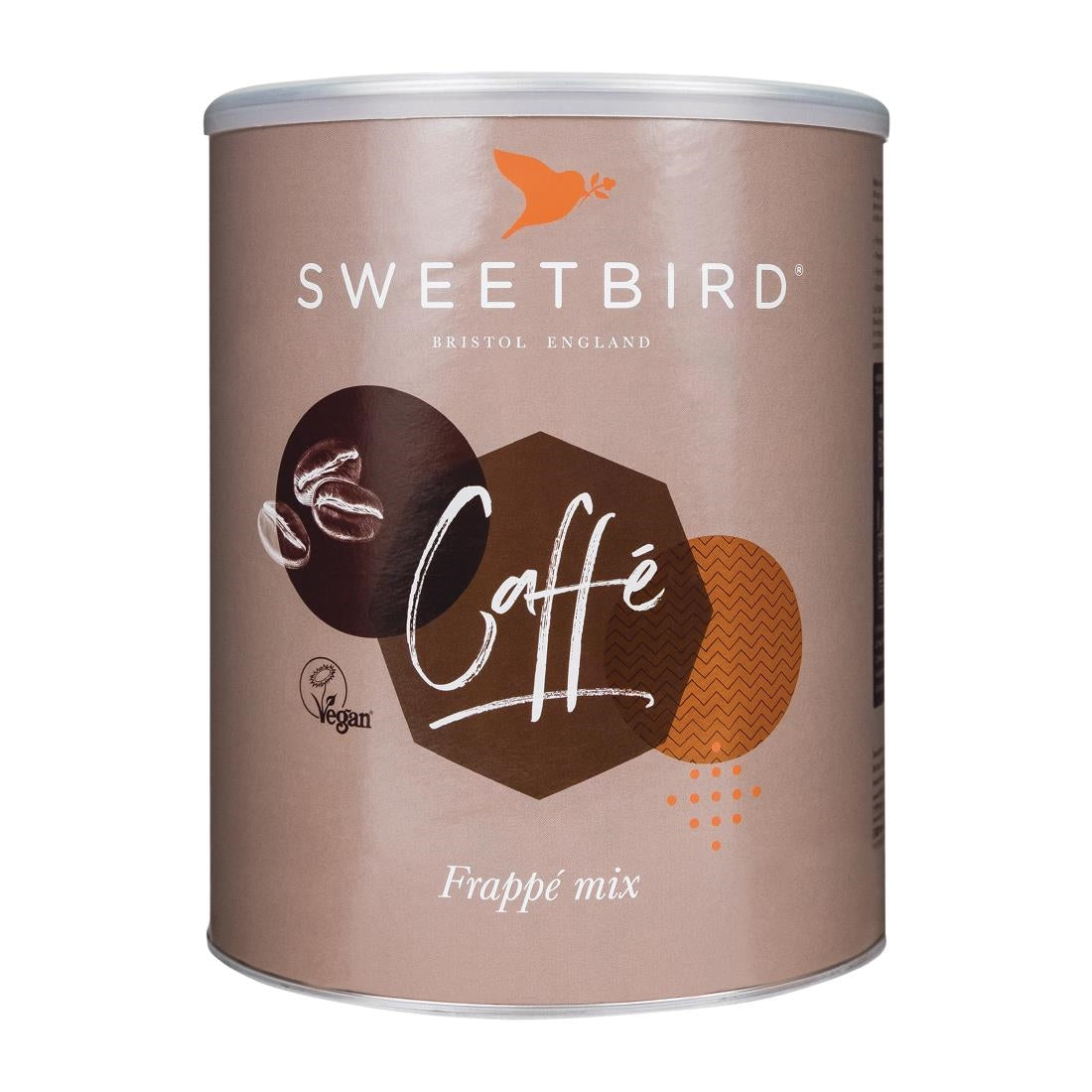 DX595 Sweetbird Caffe FrappÃ© (vegan) Mix Tin 2kg