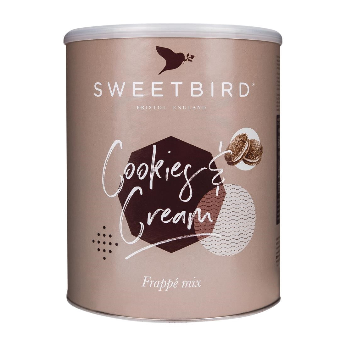 DX597 Sweetbird Cookies & Cream FrappÃ© Mix 2kg Tin