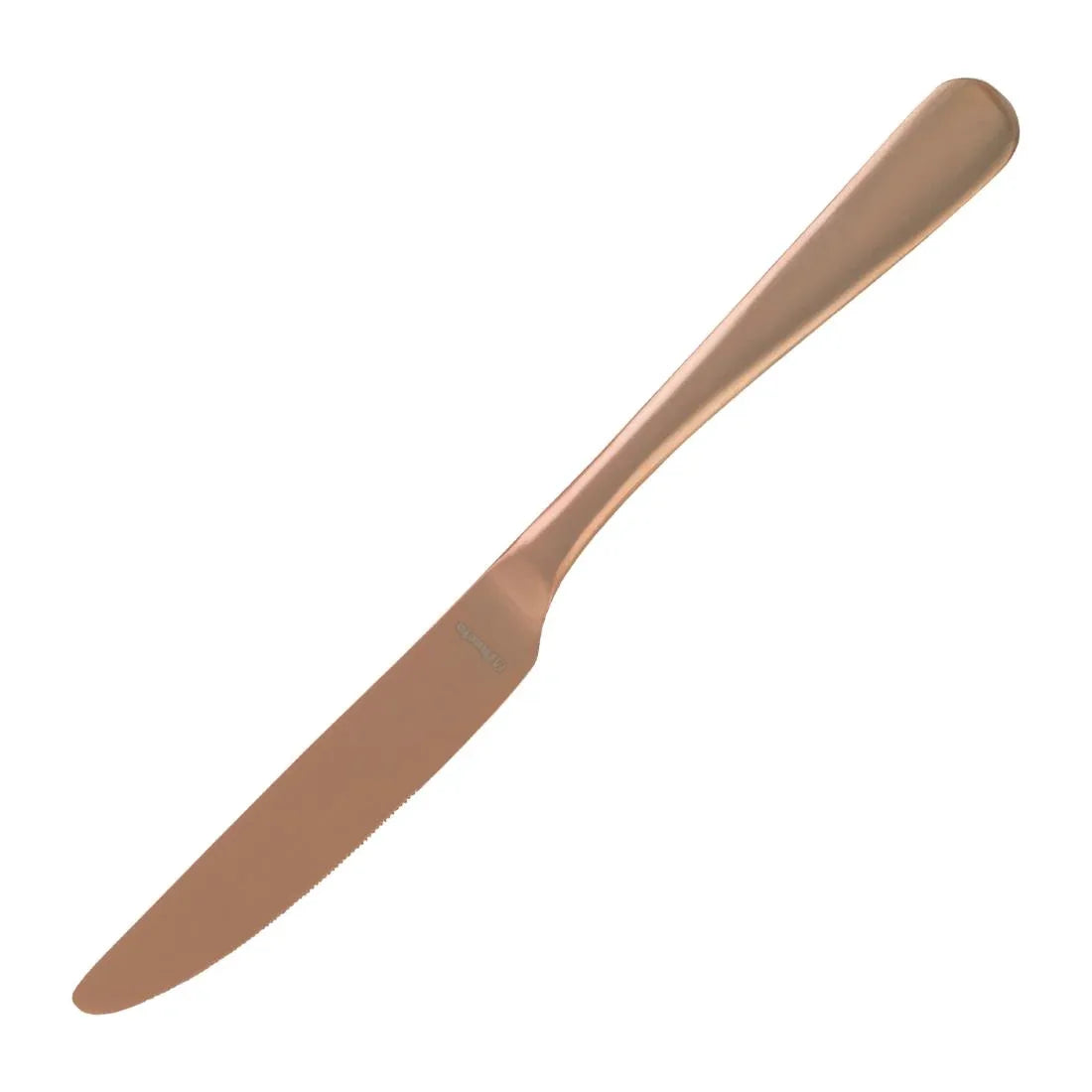 DX630 Amefa Blush Table Knife Copper (Pack of 12) - JD Catering Equipment Solutions Ltd