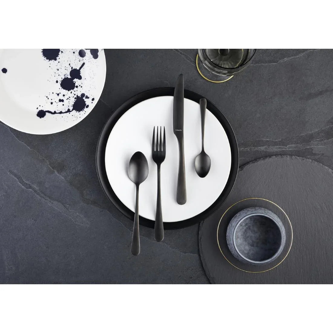 DX635 Amefa Table Fork Black (Pack of 12) - JD Catering Equipment Solutions Ltd
