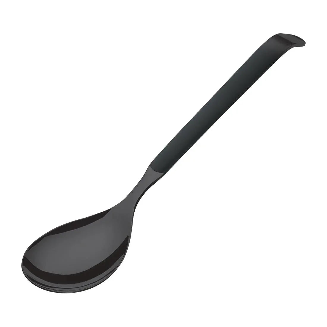 DX669 Amefa Buffet Large Salad Spoon Black (Pack of 6) - JD Catering Equipment Solutions Ltd