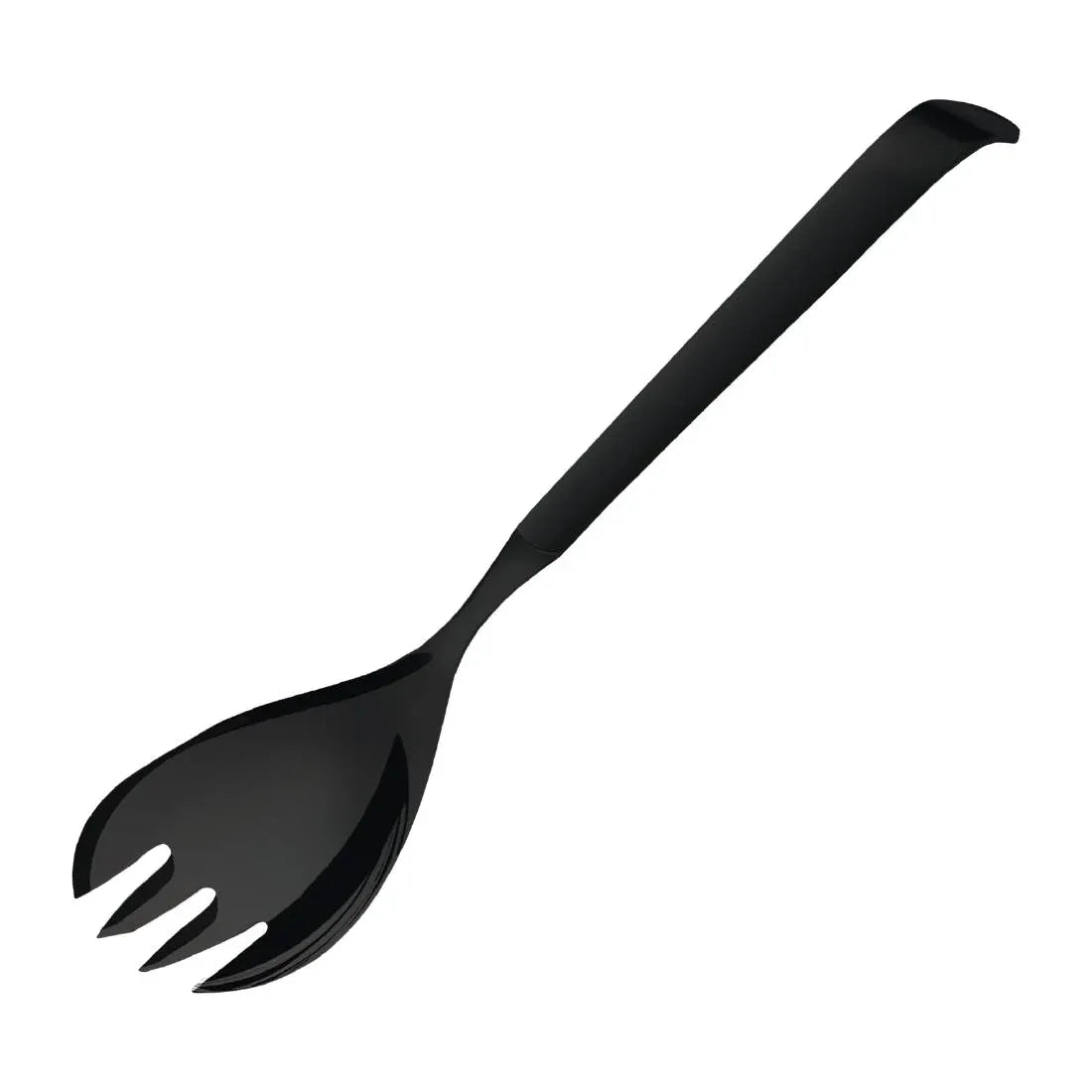 DX670 Amefa Buffet Large Salad Fork Black (Pack of 6) - JD Catering Equipment Solutions Ltd