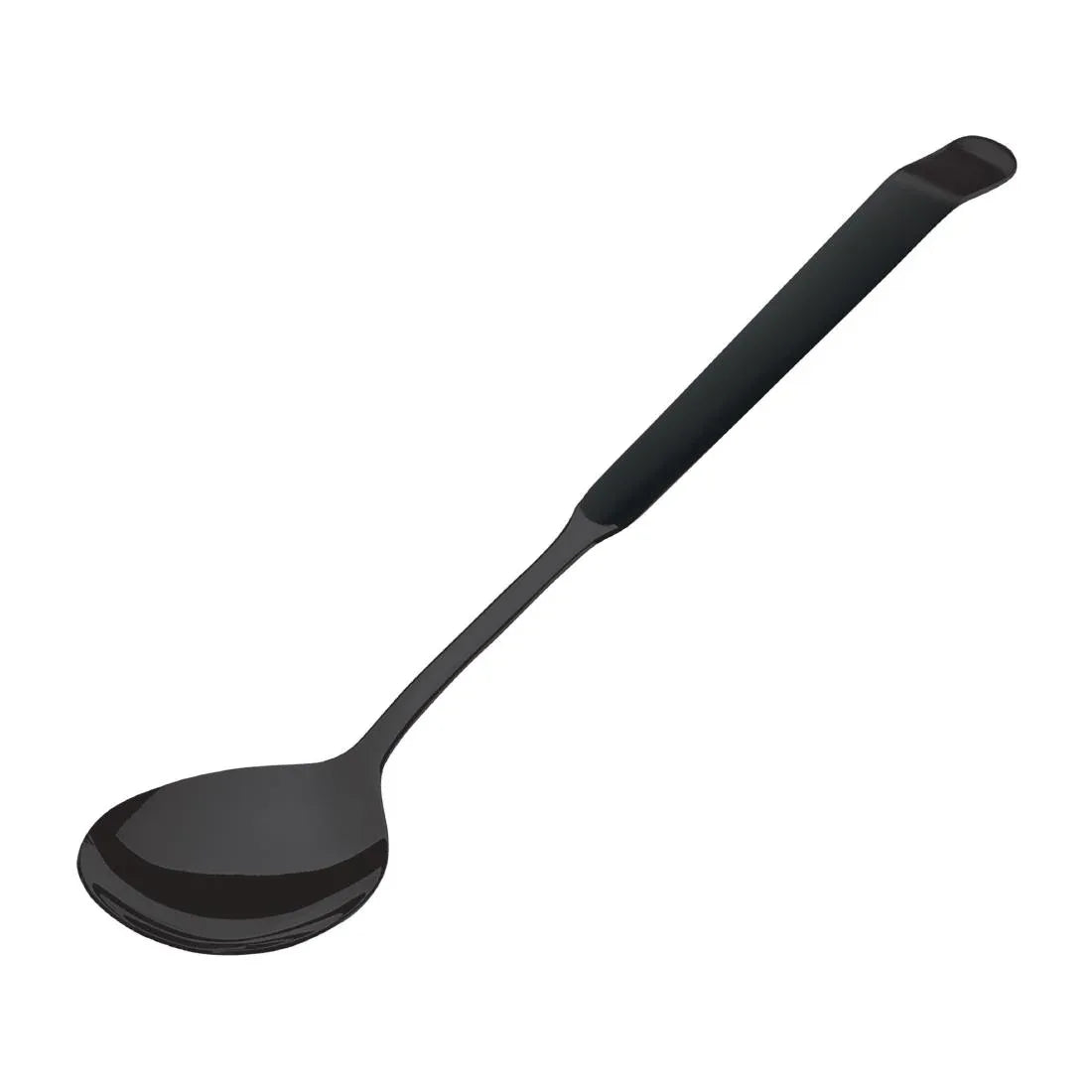 DX672 Amefa Buffet Small Salad Spoon Black (Pack of 6) - JD Catering Equipment Solutions Ltd