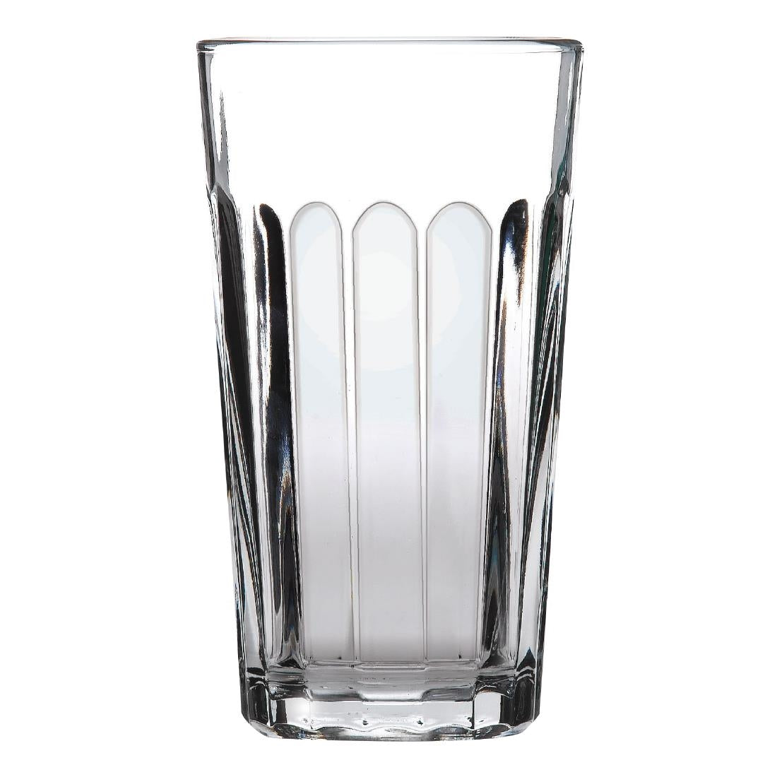 DX703 Onis Panelled Hi-Ball Glasses 350ml (Lined 350ml) (Pack of 12)