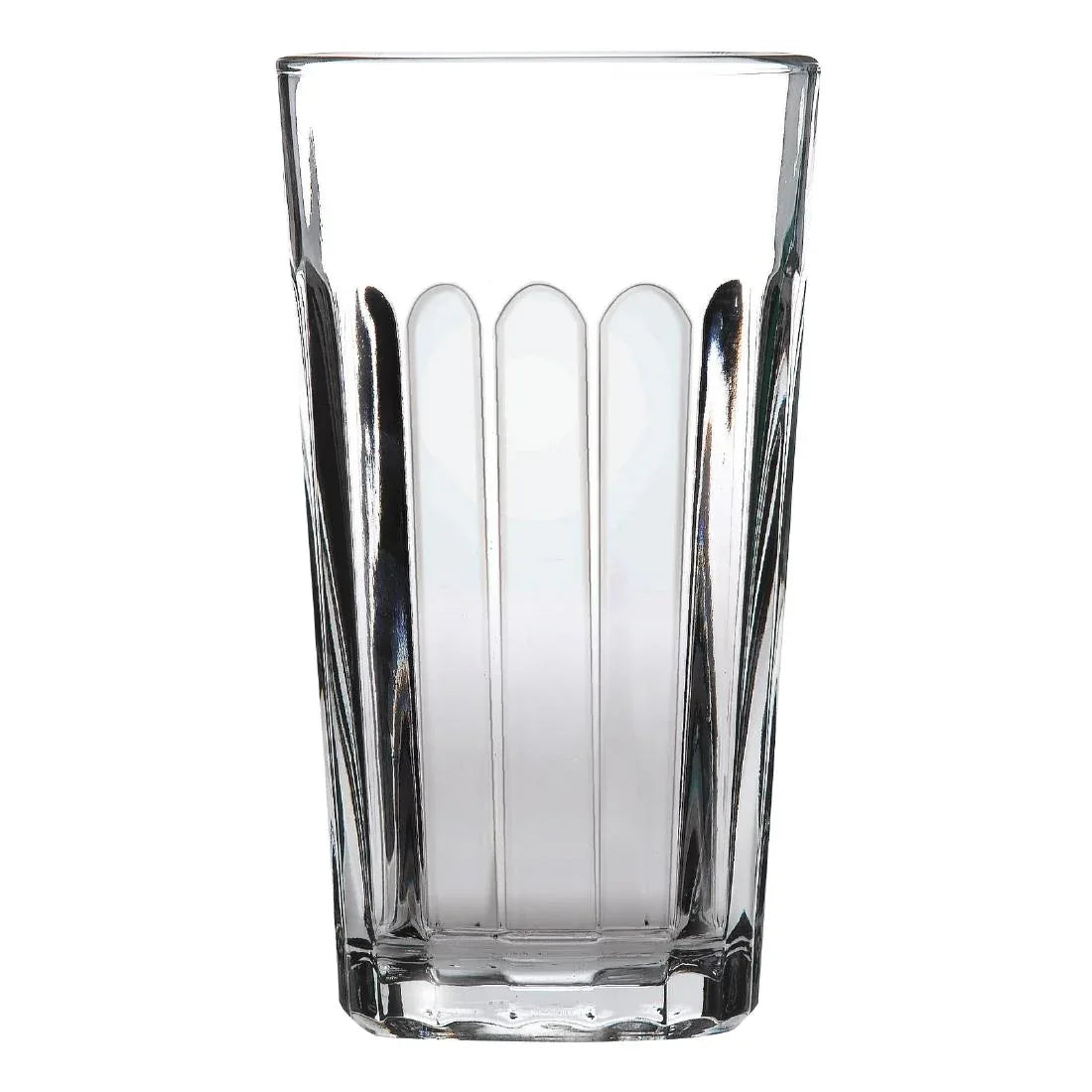 DX703 Onis Panelled Hi-Ball Glasses 350ml (Lined 350ml) (Pack of 12) - JD Catering Equipment Solutions Ltd