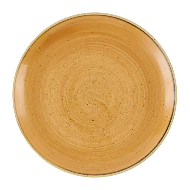 DX772 Churchill Stonecast Tangerine Coupe Plate 288mm (Pack of 12)