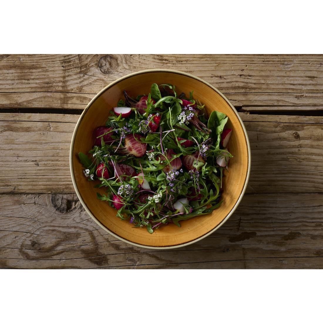 DX777 Churchill Stonecast Tangerine Coupe Bowl 182mm (Pack of 12)