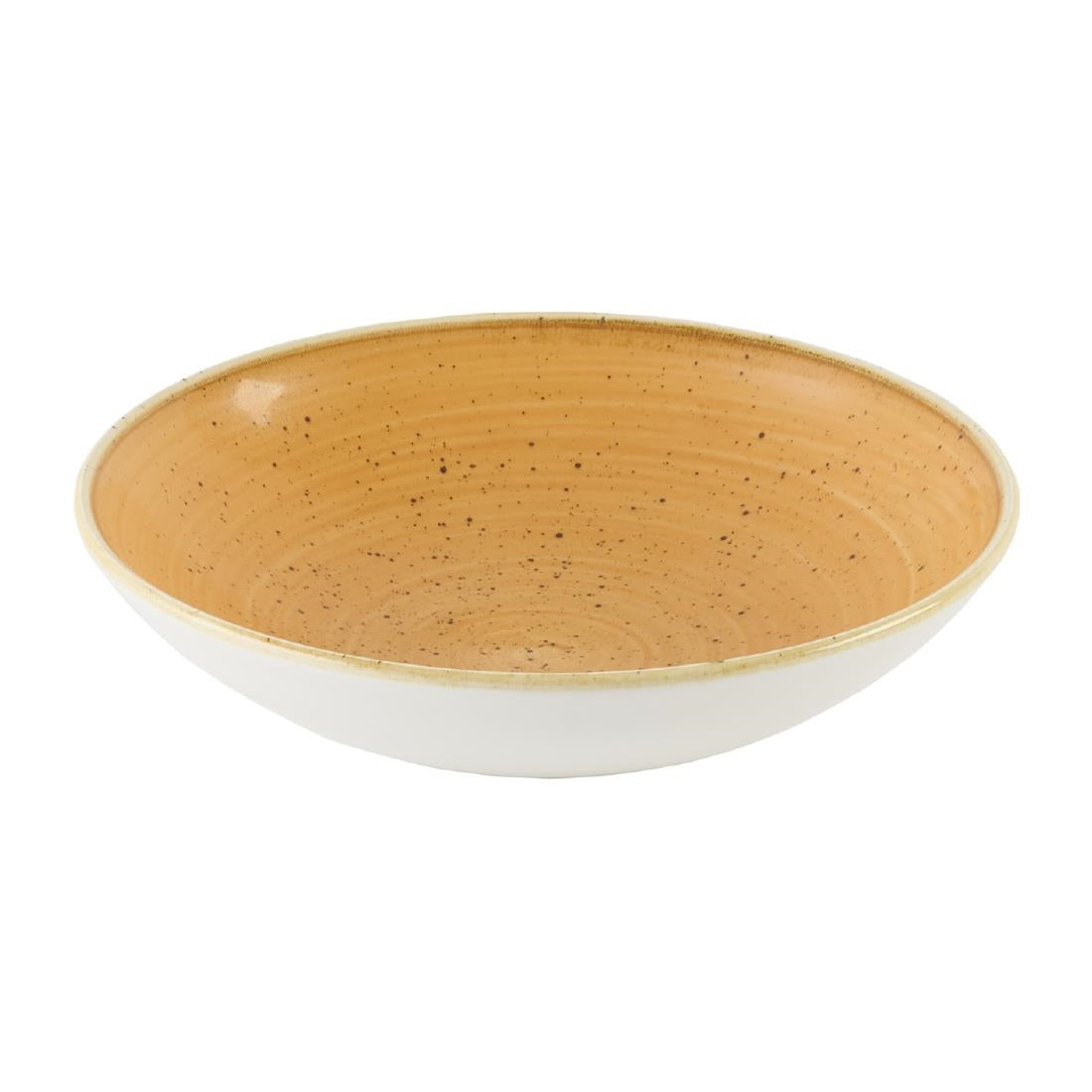 DX777 Churchill Stonecast Tangerine Coupe Bowl 182mm (Pack of 12)