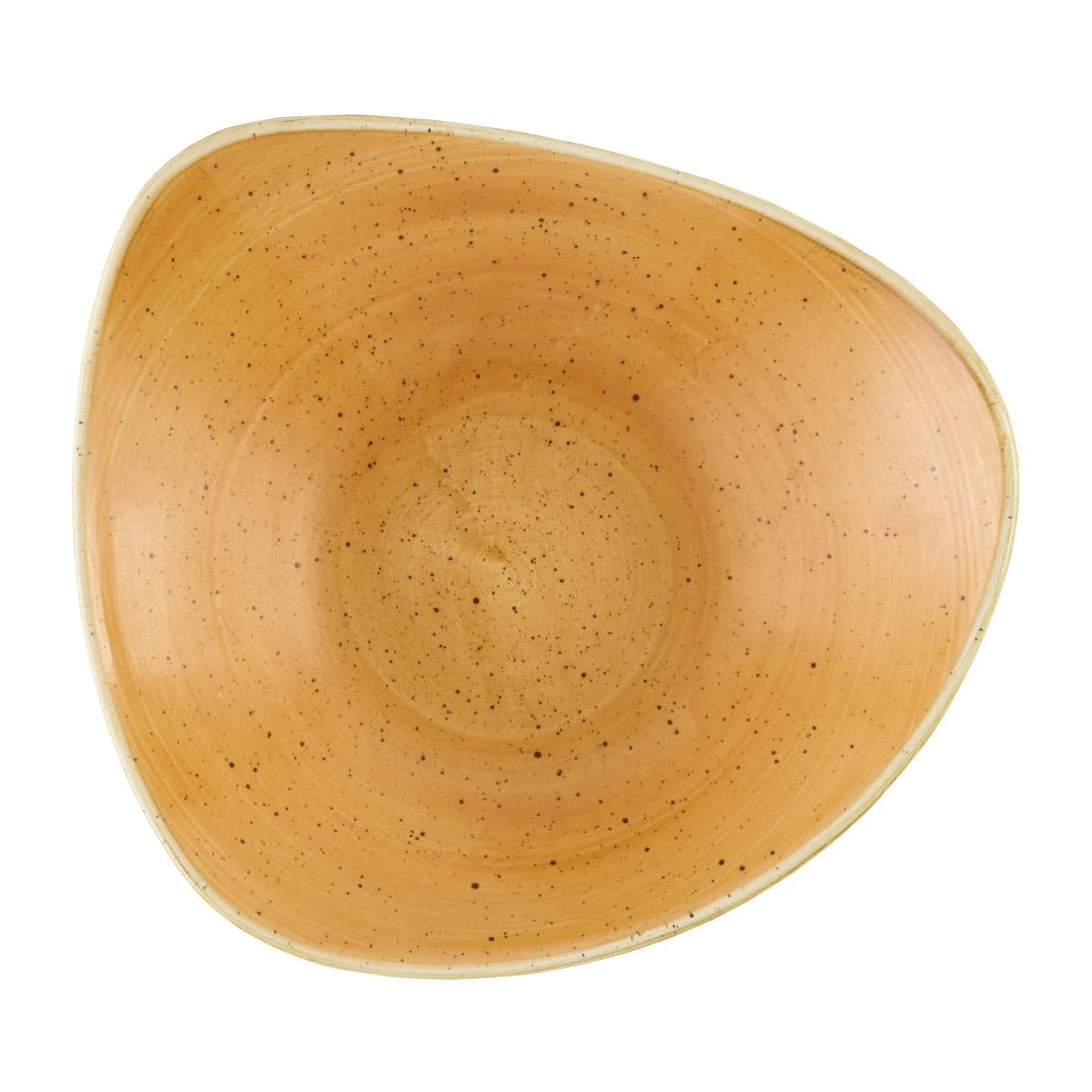DX779 Churchill Stonecast Tangerine Triangle Bowl 235mm (Pack of 12)