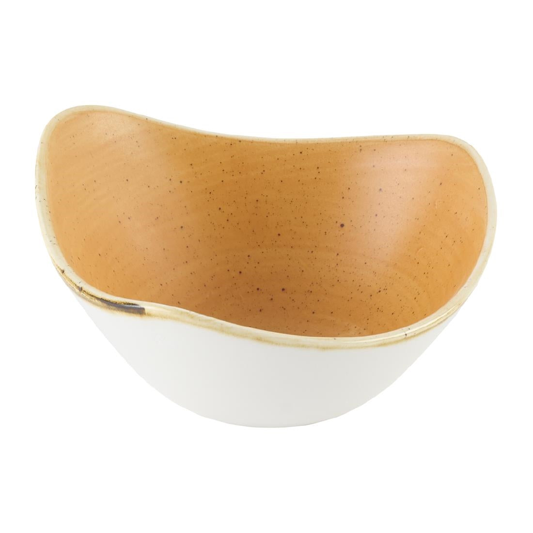 DX780 Churchill Stonecast Tangerine Triangle Bowl 153mm (Pack of 12)