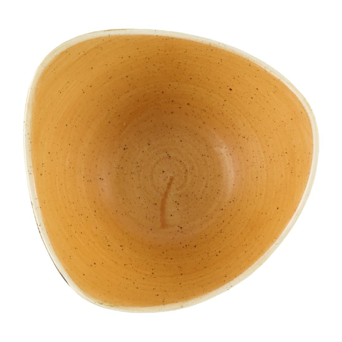 DX780 Churchill Stonecast Tangerine Triangle Bowl 153mm (Pack of 12)