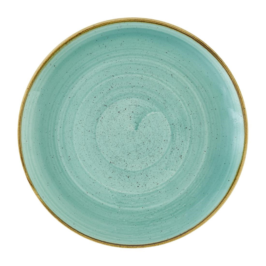 DX783 Churchill Stonecast Mint Coupe Plate 288mm (Pack of 12)