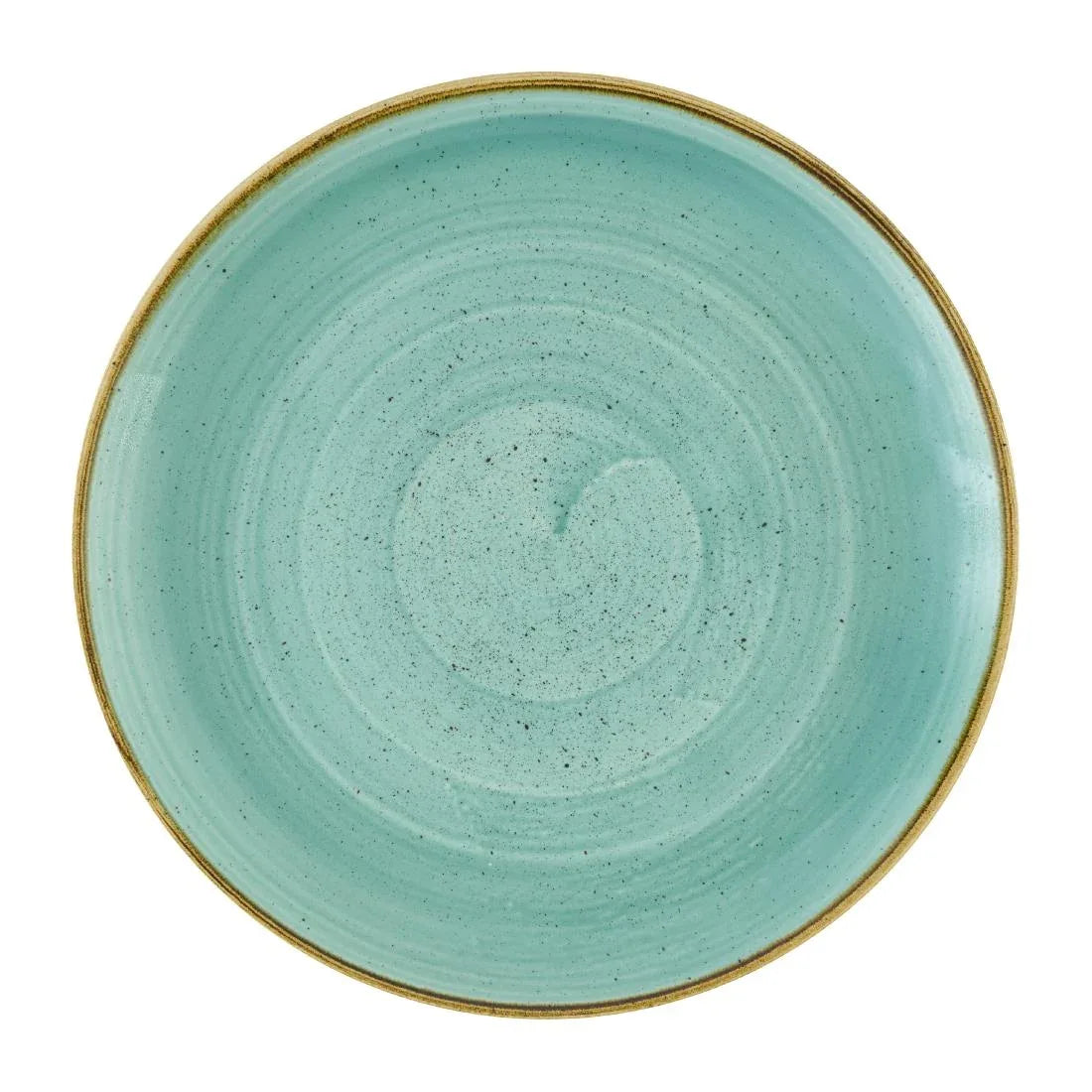 DX783 Churchill Stonecast Mint Coupe Plate 288mm (Pack of 12) - JD Catering Equipment Solutions Ltd