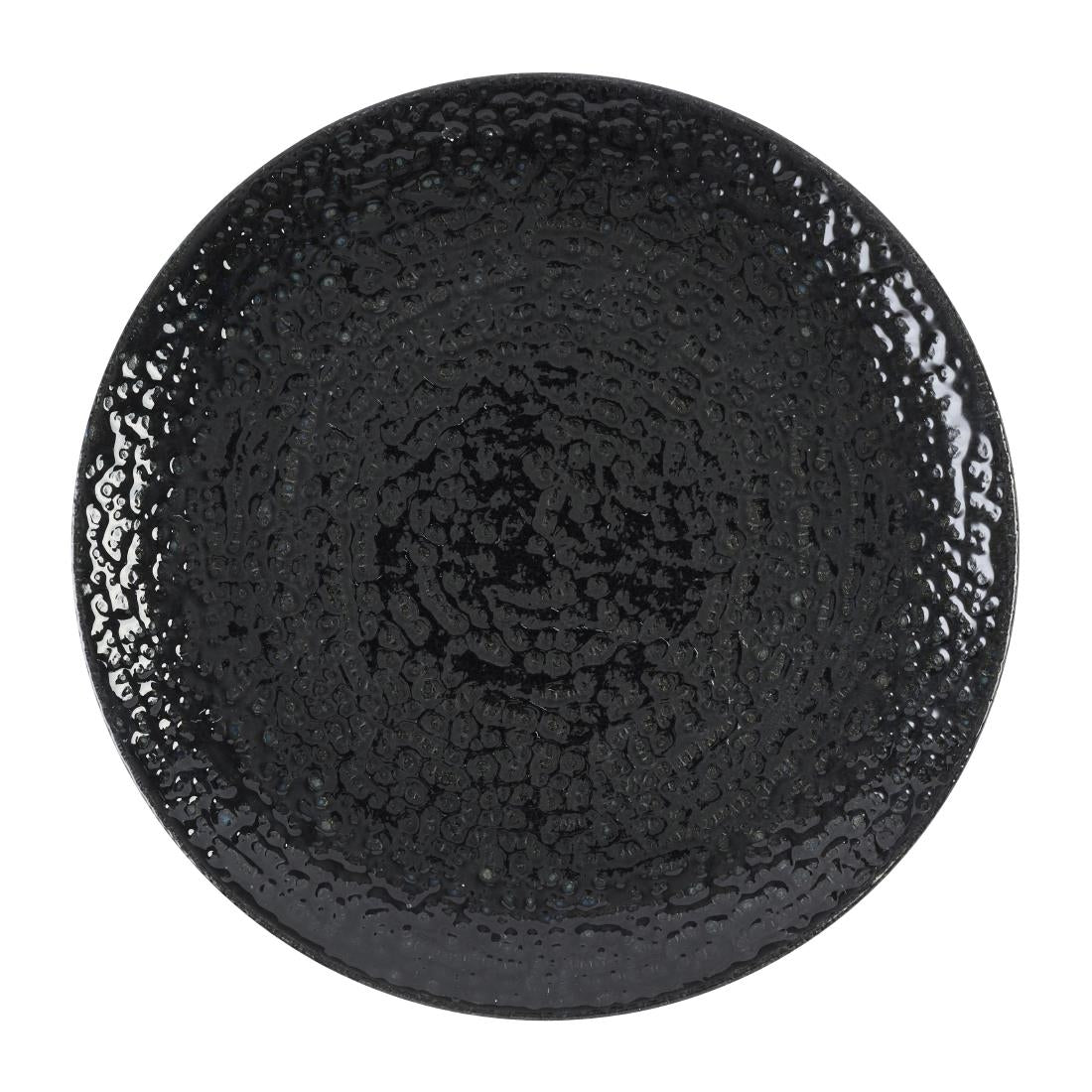 DX817 Churchill Studio Prints Homespun Chroma Carbon Coupe Plate 260mm (Pack of 12)