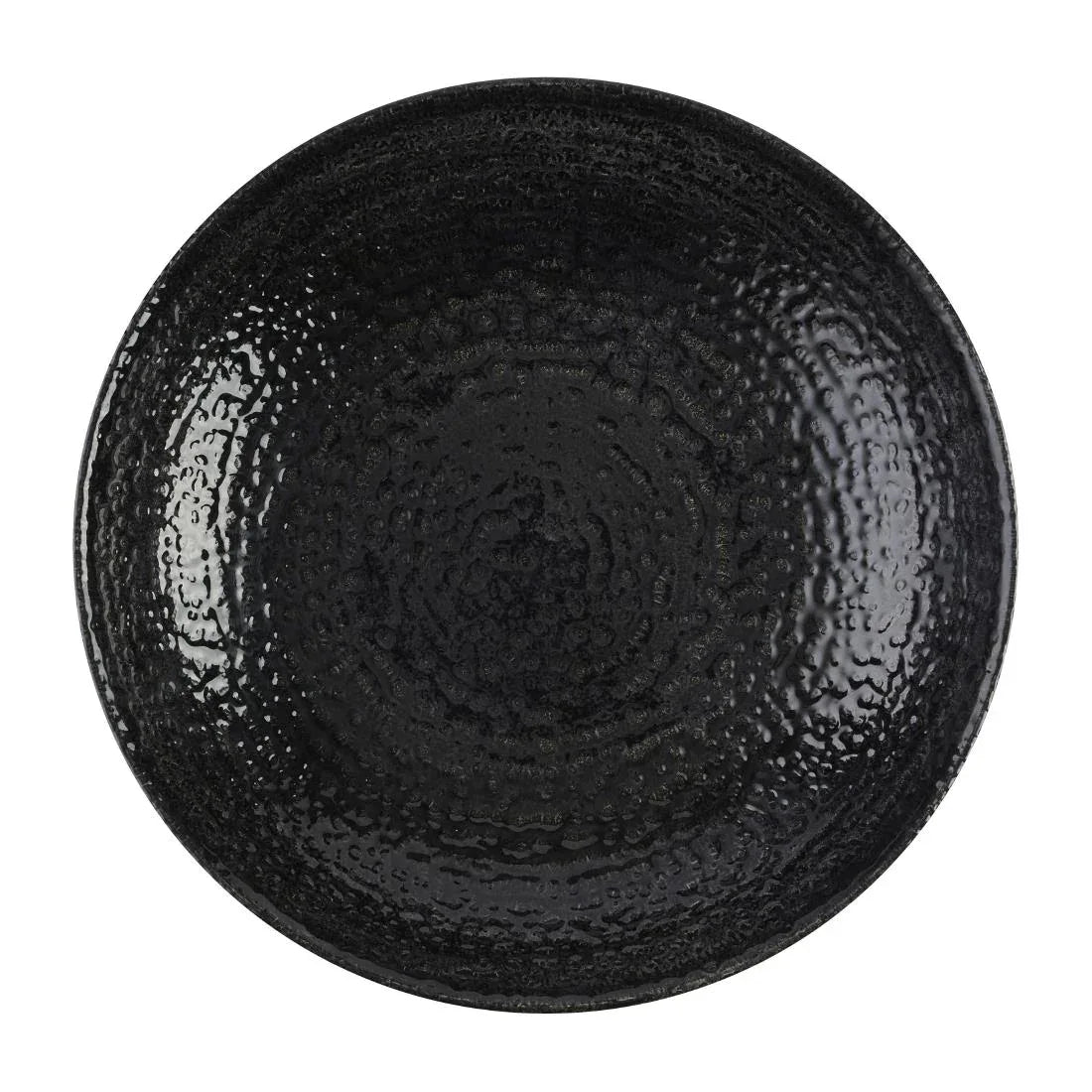 DX820 Churchill Studio Prints Homespun Chroma Carbon Coupe Bowl 248mm (Pack of 12) - JD Catering Equipment Solutions Ltd