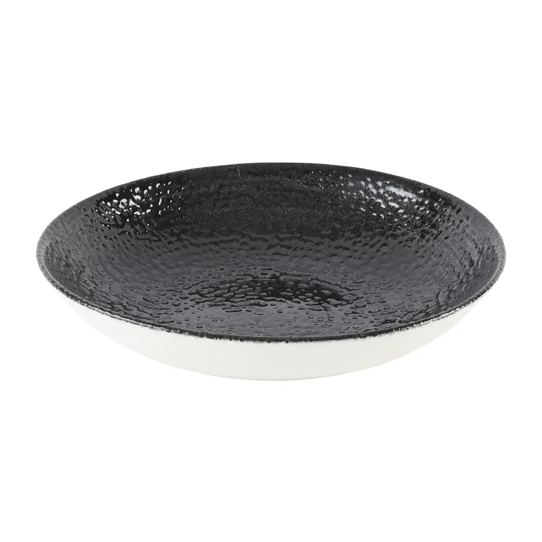 DX820 Churchill Studio Prints Homespun Chroma Carbon Coupe Bowl 248mm (Pack of 12) - JD Catering Equipment Solutions Ltd